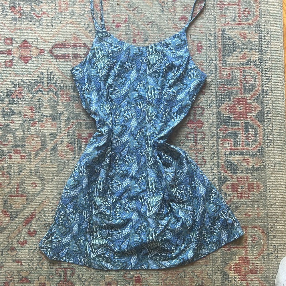 Toad&Co L exercise dress with built in shorts